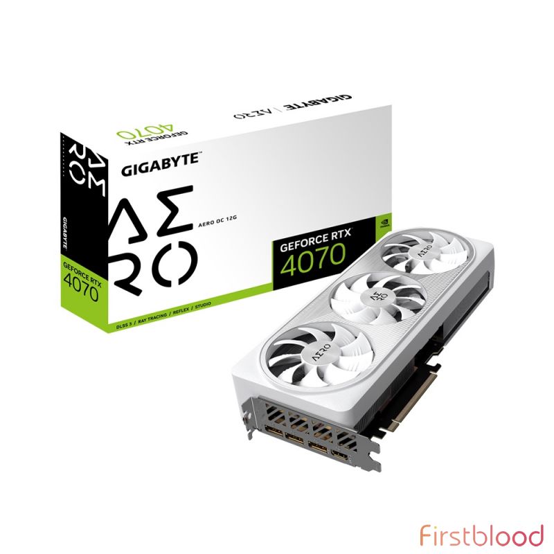 技嘉 GeForce RTX 4070 AERO OC 12GB显卡