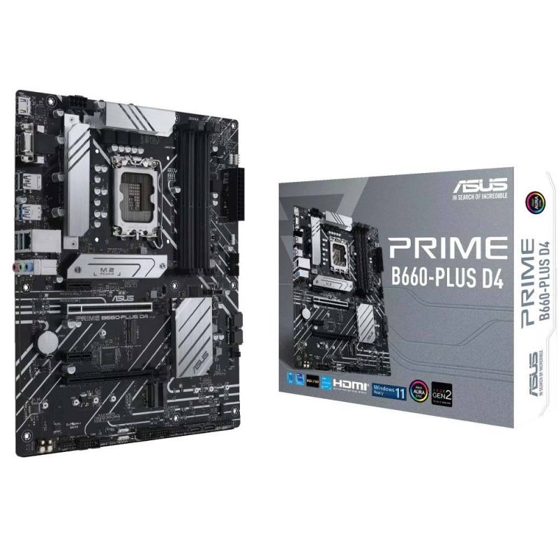华硕 Prime B660-Plus D4主板（Intel B660/LGA 1700）