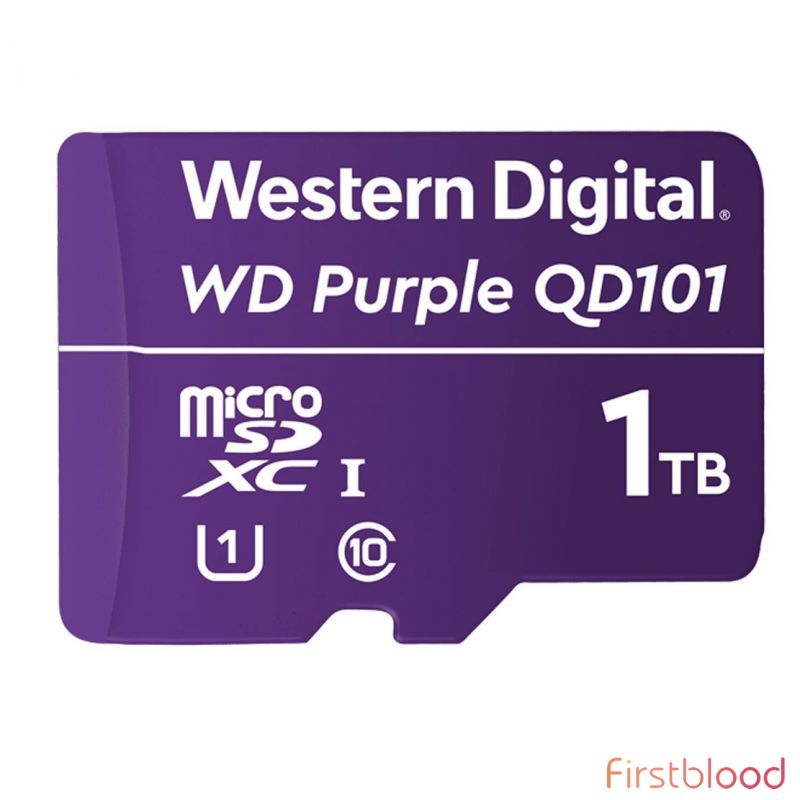 西部数据 WD Purple 1TB MicroSDXC TF卡 储存卡