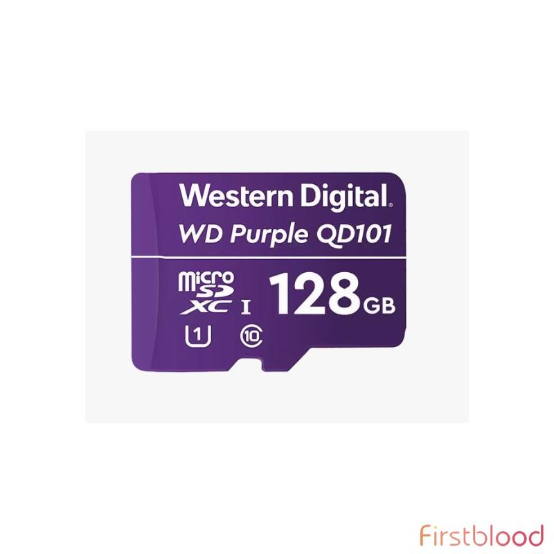 西部数据 WD Purple 128GB MicroSDXC TF卡 储存卡