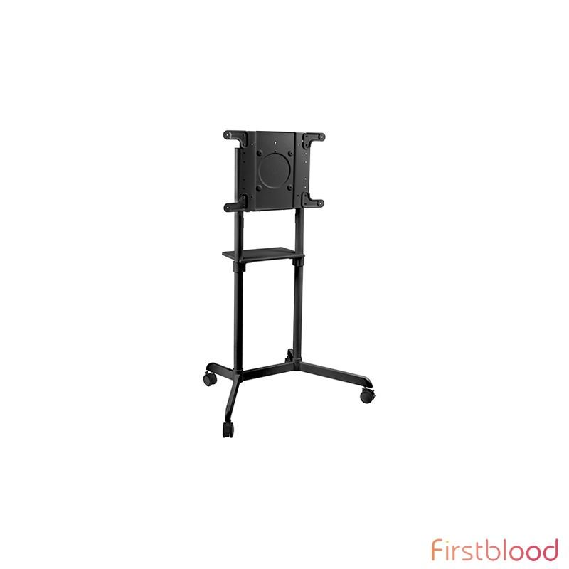 Brateck Rotating Mobile Stand for Interactive Display Fit 37寸-70寸 Up to 70Kg - Black  VESA 200x200,400x200,300x300,600x200,350x350,400x400,600x400