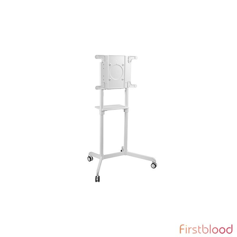 Brateck Rotating Mobile Stand for Interactive Display Fit 37寸-70寸 Up to 70Kg - White VESA 200x200,400x200,300x300,600x200,350x350,400x400,600x400