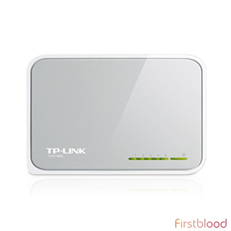 TP-LINK TL-SF1005D 5-Port 10/100Mbps Desktop 交换机