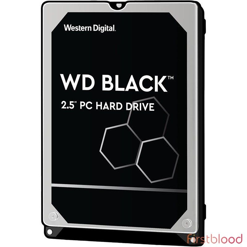 西部数据WD5000LPSX 500GB 黑盘 2.5寸7200转9.0mm SATA3 机械硬盘