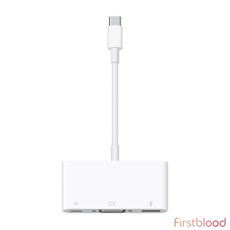 官方授权 澳洲正品-Apple MacBook USB-C VGA Multiport Adapter