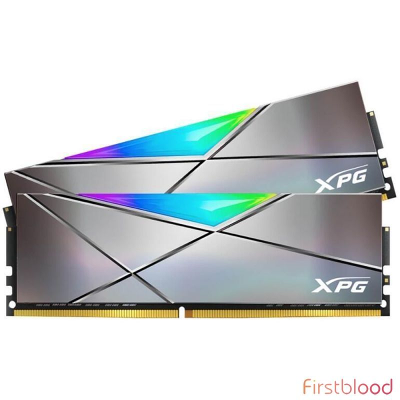 Adata XPG Spectrix D50 16GB (2*8GB) DDR4 4133Mhz RGB Memory - Tungsten Grey