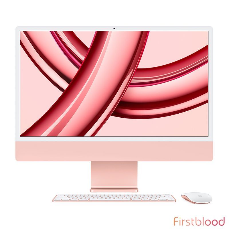 Apple 24-英寸 iMac M3 8GB 512GB 10-core GPU - Pink