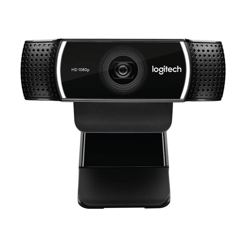 罗技（Logitech） Pro C922 主播推荐摄像头 1080p 美颜 摄像头