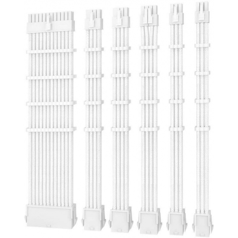 Antec Psu - Sleeved Extension Cable Kit V2 - White.
