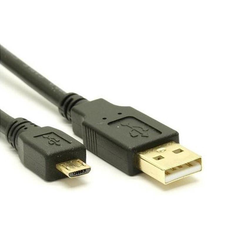 8Ware USB 2.0 数据线 3米 A 转 Micro-USB B 公转公，黑