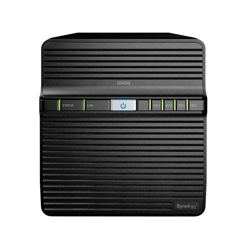 群晖 4-Bay DS420J Quad Core 1GB NAS网络存储服务器 （无内置硬盘 ）