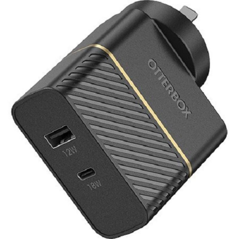 OtterBox USB-C USB-A 30W快充头 （18W+12W）