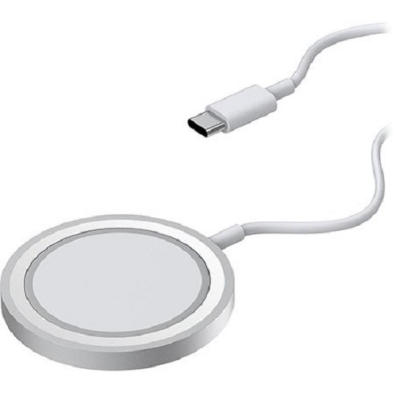 OtterBox 无线充电底座 支持 Apple MagSafe - 5W Qi, 7.5W MagSafe 白色