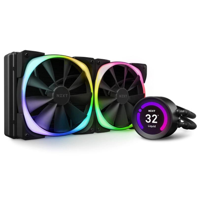 NZXT Kraken Z63 RGB 280mm All-in-One Liquid Cooler - Black