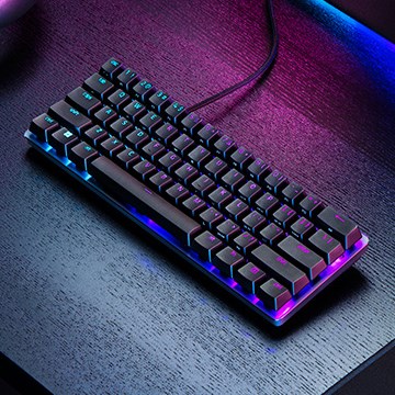 Razer Huntsman Mini Mechanical Gaming Keyboard - Analog Optical Switches - Desktop Overview 9
