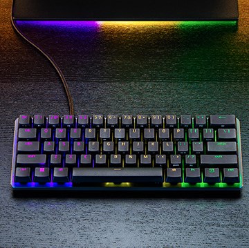 Razer Huntsman Mini Mechanical Gaming Keyboard - Analog Optical Switches - Desktop Overview 7