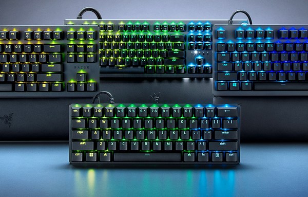 Razer Huntsman Mini Mechanical Gaming Keyboard - Analog Optical Switches - Desktop Overview 6
