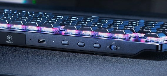 Razer DeathStalker V2 Pro Mechanical Wireless Gaming Keyboard - Linear TKL - Desktop Overview 5