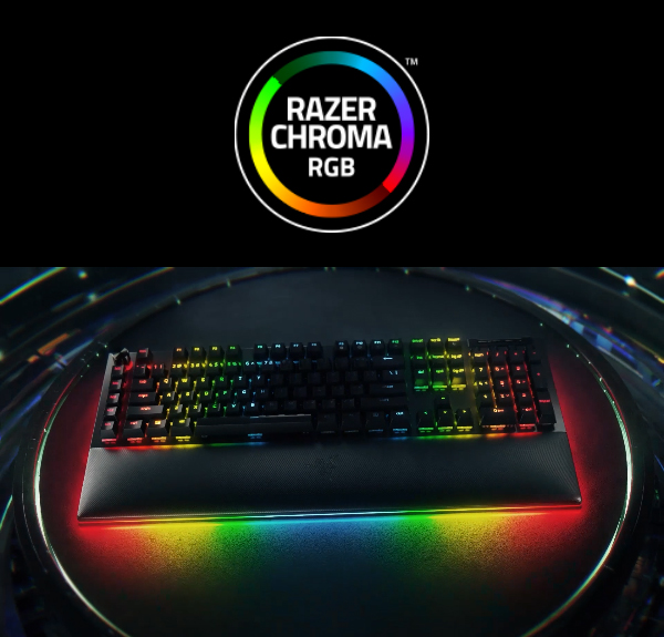Razer BlackWidow V4 Pro RGB Mechanical Gaming Keyboard - Yellow Switches - Overview