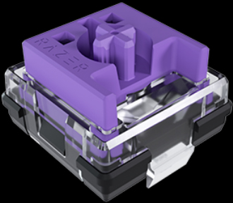 Razer DeathStalker V2 Pro RGB Wireless Gaming Keyboard - White - Clicky Purple - Overview