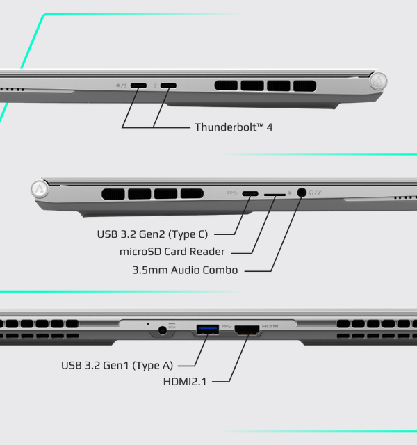 Gigabyte AERO 16 16" 4K OLED Gaming Laptop i7-13700H 16GB 1TB RTX4070 W11H - Desktop Overview 11