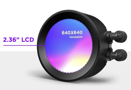NZXT Kraken Elite RGB 360mm AIO Liquid CPU Cooler - Black - Overview