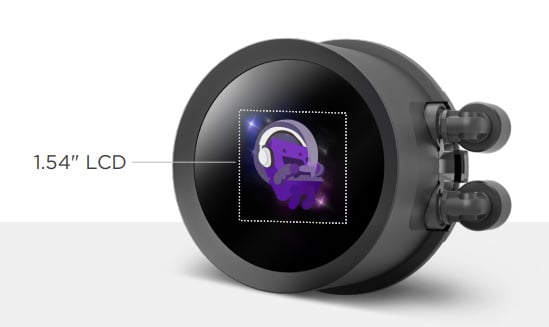 NZXT Kraken 360mm RGB AIO Liquid CPU Cooler - Black - Overview