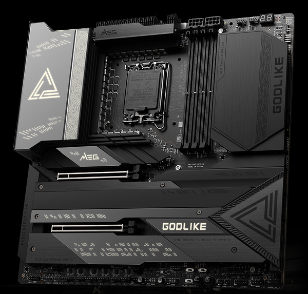 MSI MEG Z790 GODLIKE LGA 1700 E-ATX Motherboard - Desktop Overview 1
