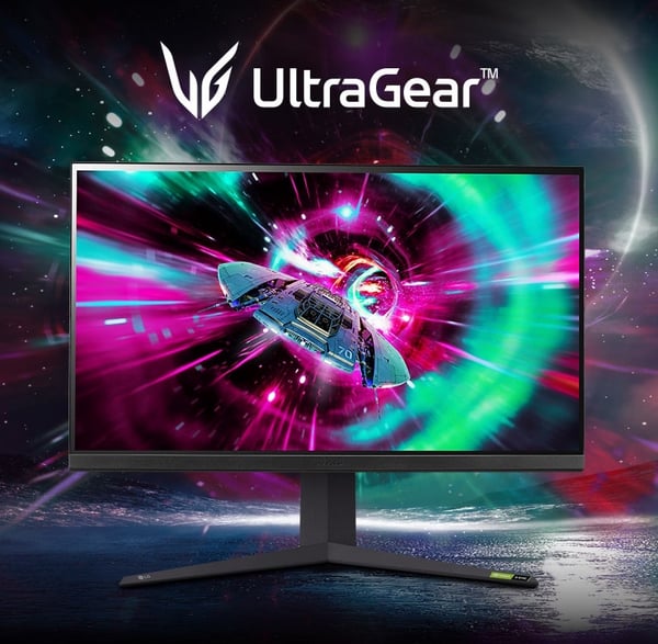 LG UltraGear 32GR93U-B 31.5" 144Hz 4K UHD 1ms HDR400 FreeSync IPS Gaming Monitor