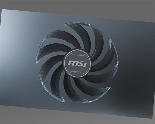 MSI GeForce RTX 4060 VENTUS 2X BLACK OC 8GB Video Card - Desktop Overview 5