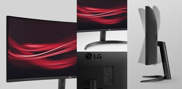 LG UltraWide 34WR50QC-B 34" 100Hz UWQHD HDR10 FreeSync VA Curved Gaming Monitor
