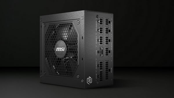 MSI MAG A850GL PCIE5 850W 80+ Gold Fully Modular ATX Power Supply - Desktop Overview 6