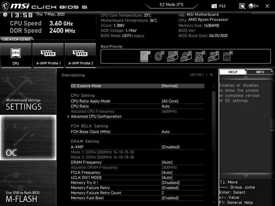 MSI PRO B550M-P GEN3 AM4 M-ATX Motherboard - Desktop Overview 24inch class=