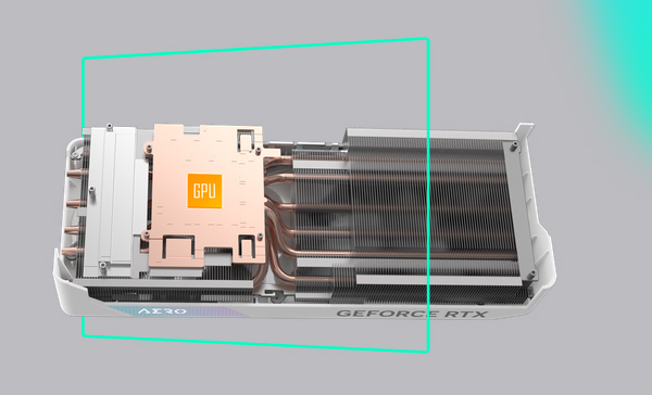 Gigabyte GeForce RTX 4070 SUPER AERO OC 12GB Video Card