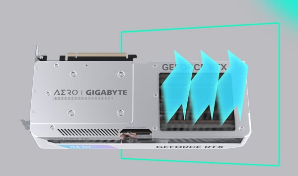 Gigabyte GeForce RTX 4070 Ti SUPER AERO OC 16GB Video Card