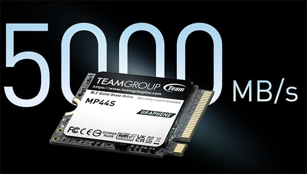 Team MP44S 1TB PCIe 4.0 NVMe M.2 2230 SSD - TM5FF3001T0C101