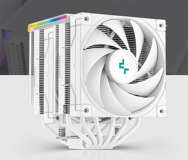 Deepcool AK620 Digital ARGB CPU Air Cooler - White