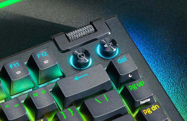 Razer Blackwidow V4 75% Mechanical Gaming Keyboard - Tactile Orange Switches