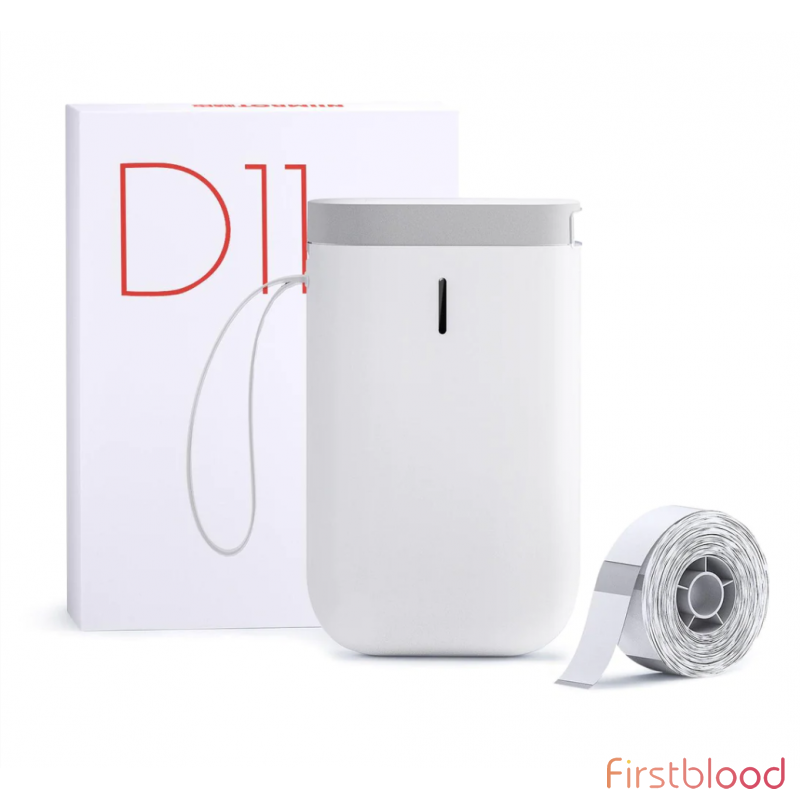 Niimbot D11 便携式热敏标签打印机 - 白色