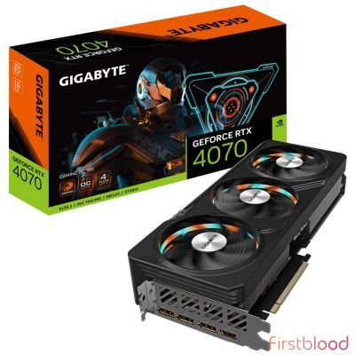 技嘉 GeForce RTX 4070 Gaming OC 12GB显卡