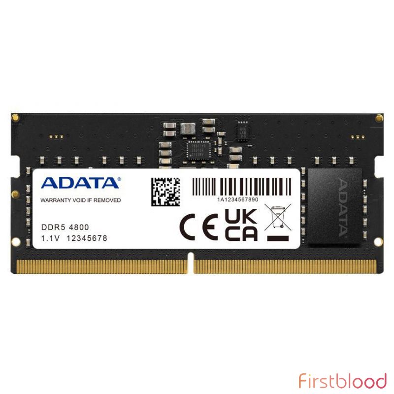 威刚AD5S480032G-S 32GB (1x32GB) 4800MHz DDR5笔记本内存