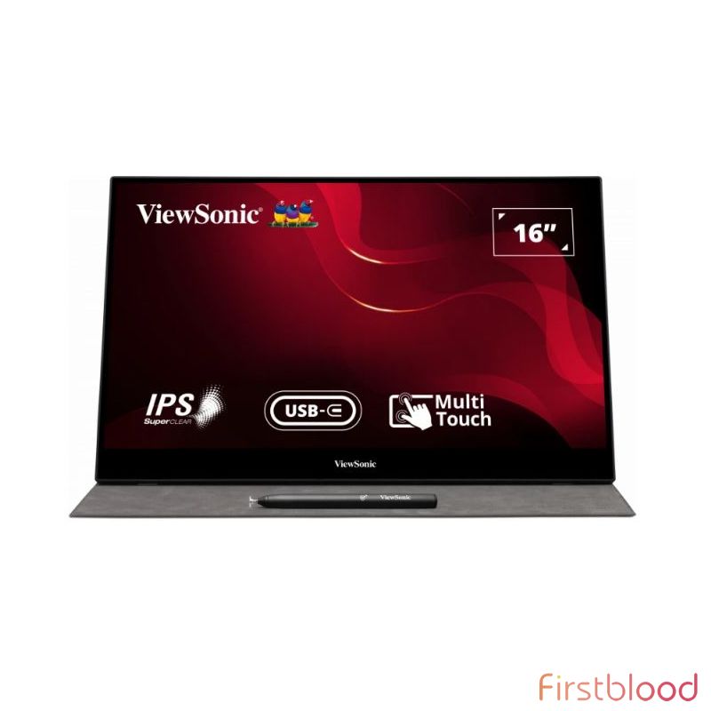 ViewSonic TD1655 16inch 1080P 10点触控显示器