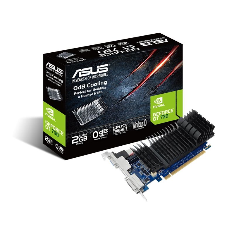 Asus GeForce GT 730 2GB GDDR5 Low profile Graphics Card