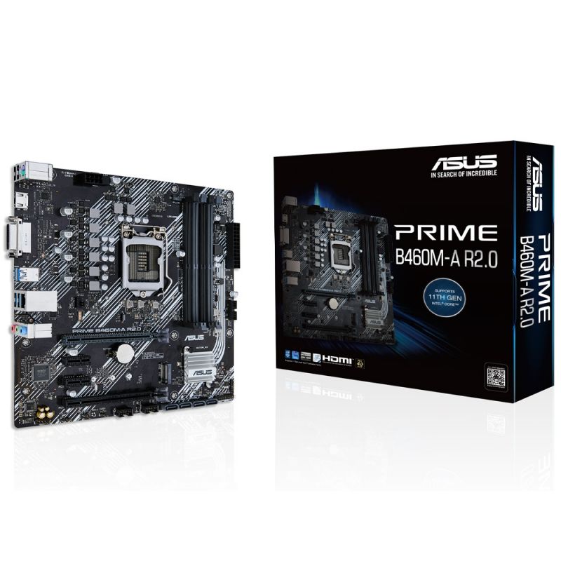 华硕 PRIME B460M-A R2.0 大师主板（Intel B460/LGA 1200）