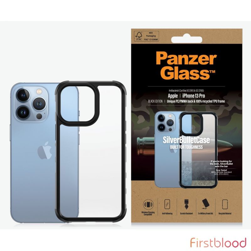 PanzerGlass Apple iPhone 13 Pro SilverBullet 保护壳