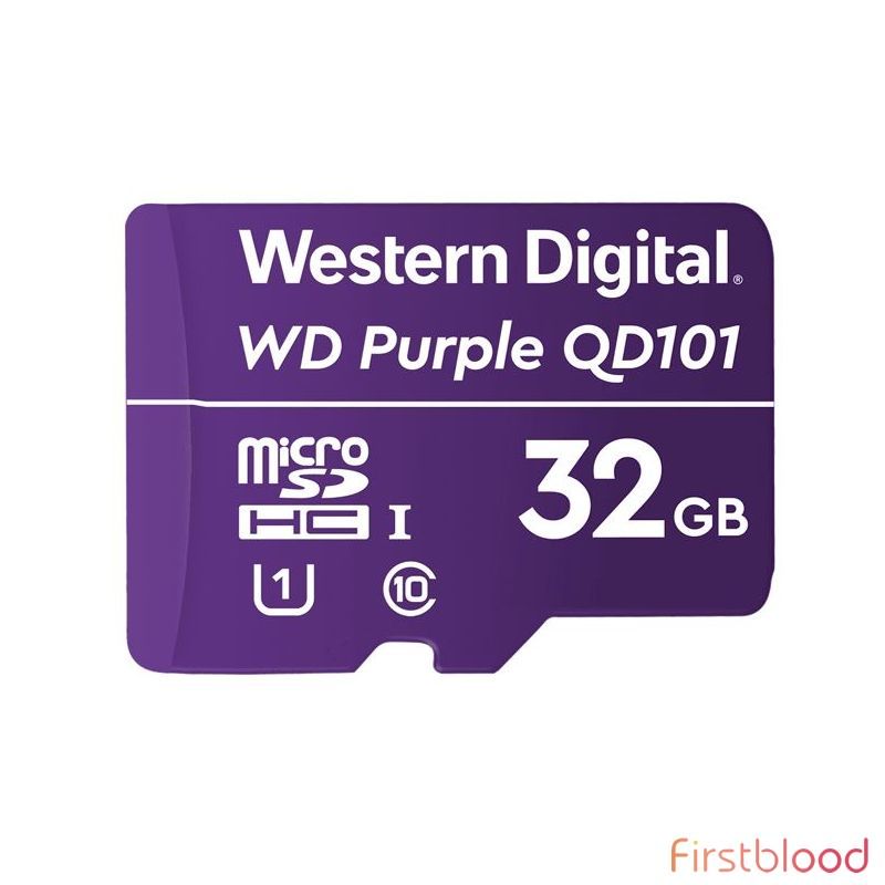 西部数据 WD Purple 32GB MicroSDXC TF卡 储存卡