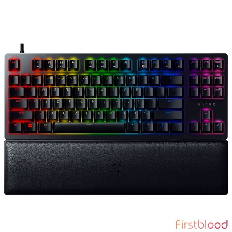 雷蛇 Huntsman V2 Tenkeyless Optical Gaming Keyboard - Clicky Purple Switch