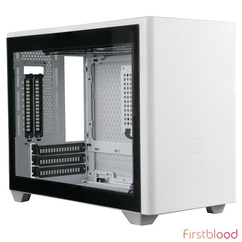 酷冷至尊 NR200P 钢化玻璃 MINI ITX机箱- 白色