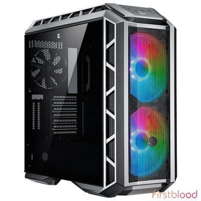 Cooler Master MC H500P ARGB 网面 E-ATX黑色机箱, 钢化玻璃侧板