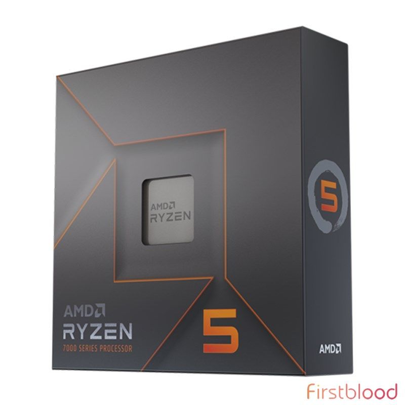 AMD Ryzen 5 7600X 8核 AM5 CPU处理器